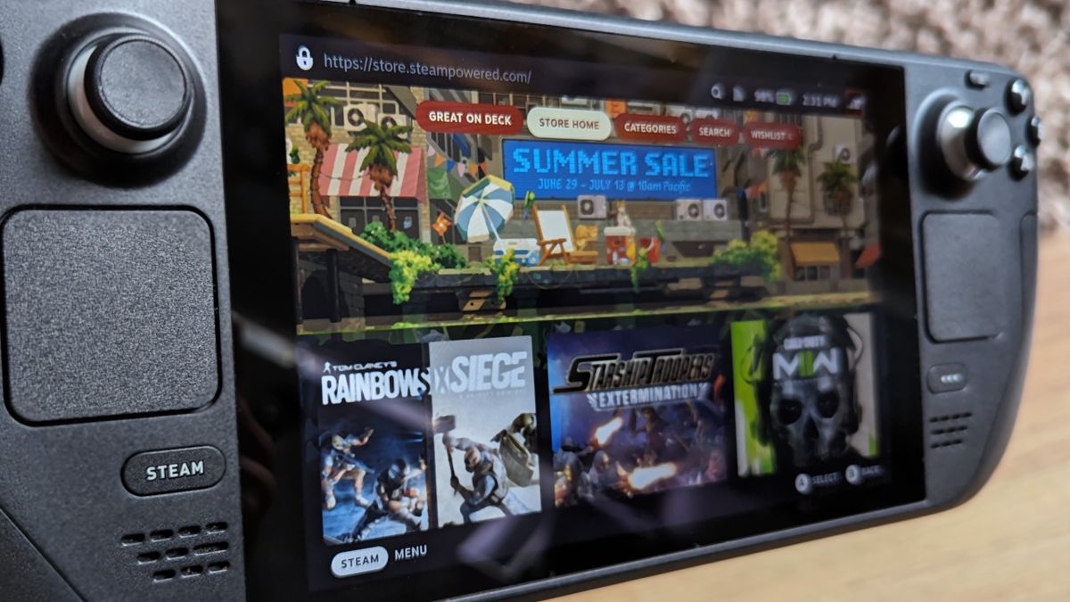 Steam Deck Handheld Is Back on Sale With Up to 20% Off, Dropping It to  All-Time Low Prices - CNET