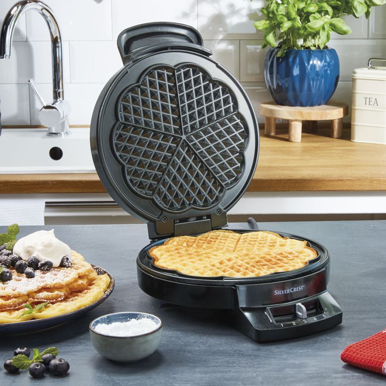 Love waffles? You'll love this new heartshaped Lidl waffle maker