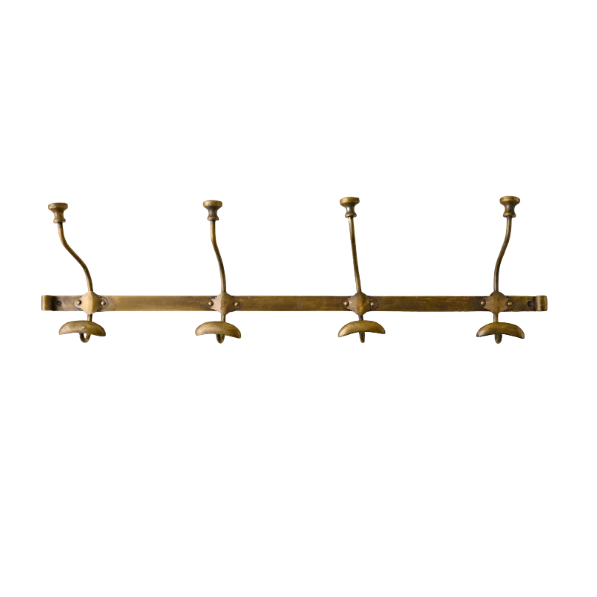 brass coat rack