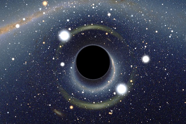 outer space black hole