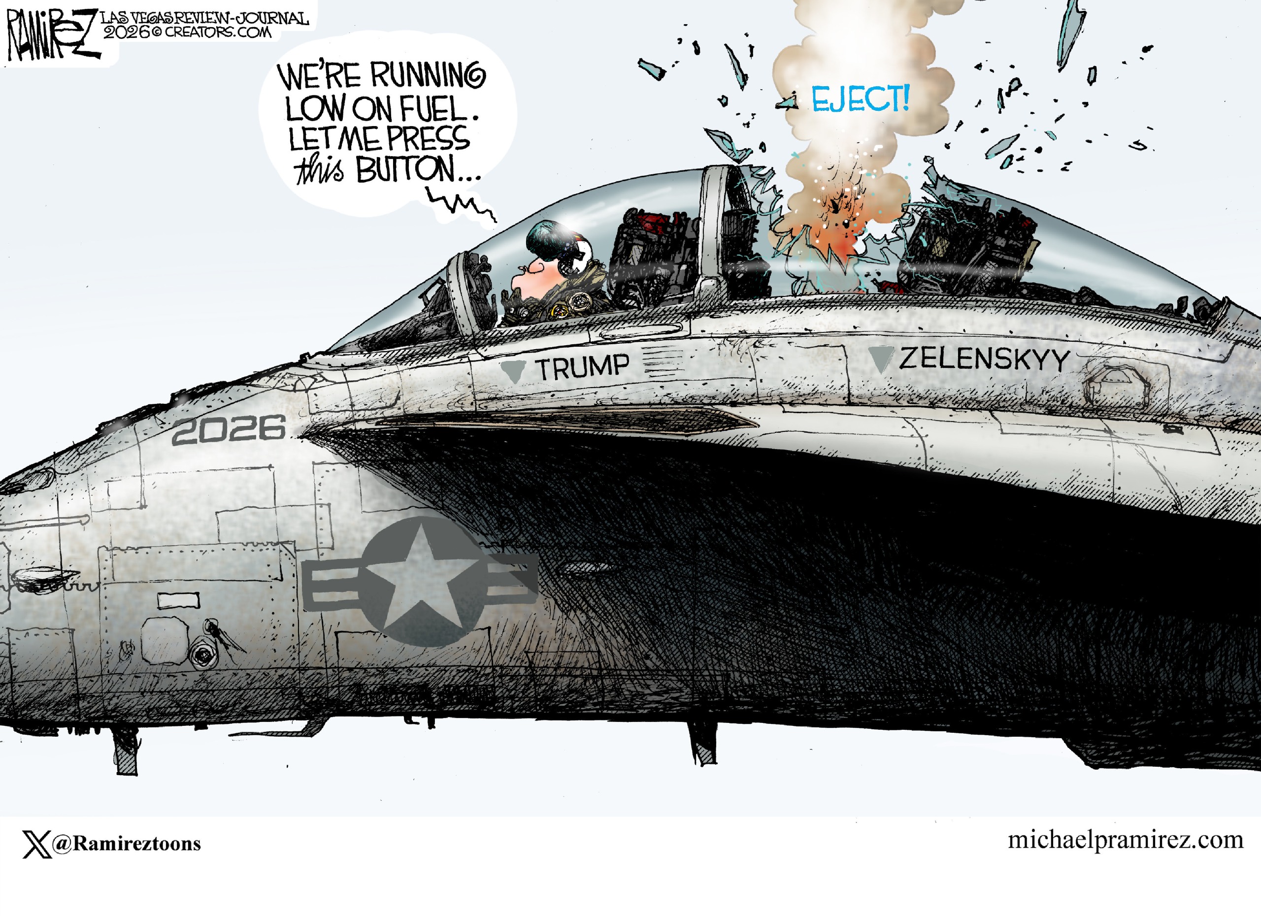 Political cartoon