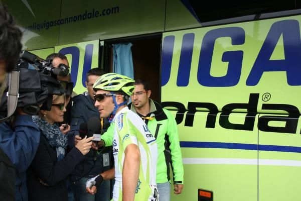 Ivan Basso (Liquigas-Cannondale) looks increasingly like a podium finisher in this Tour.