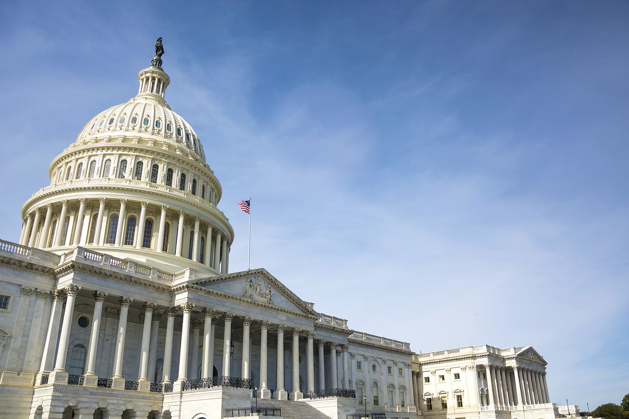 The Capitol building.