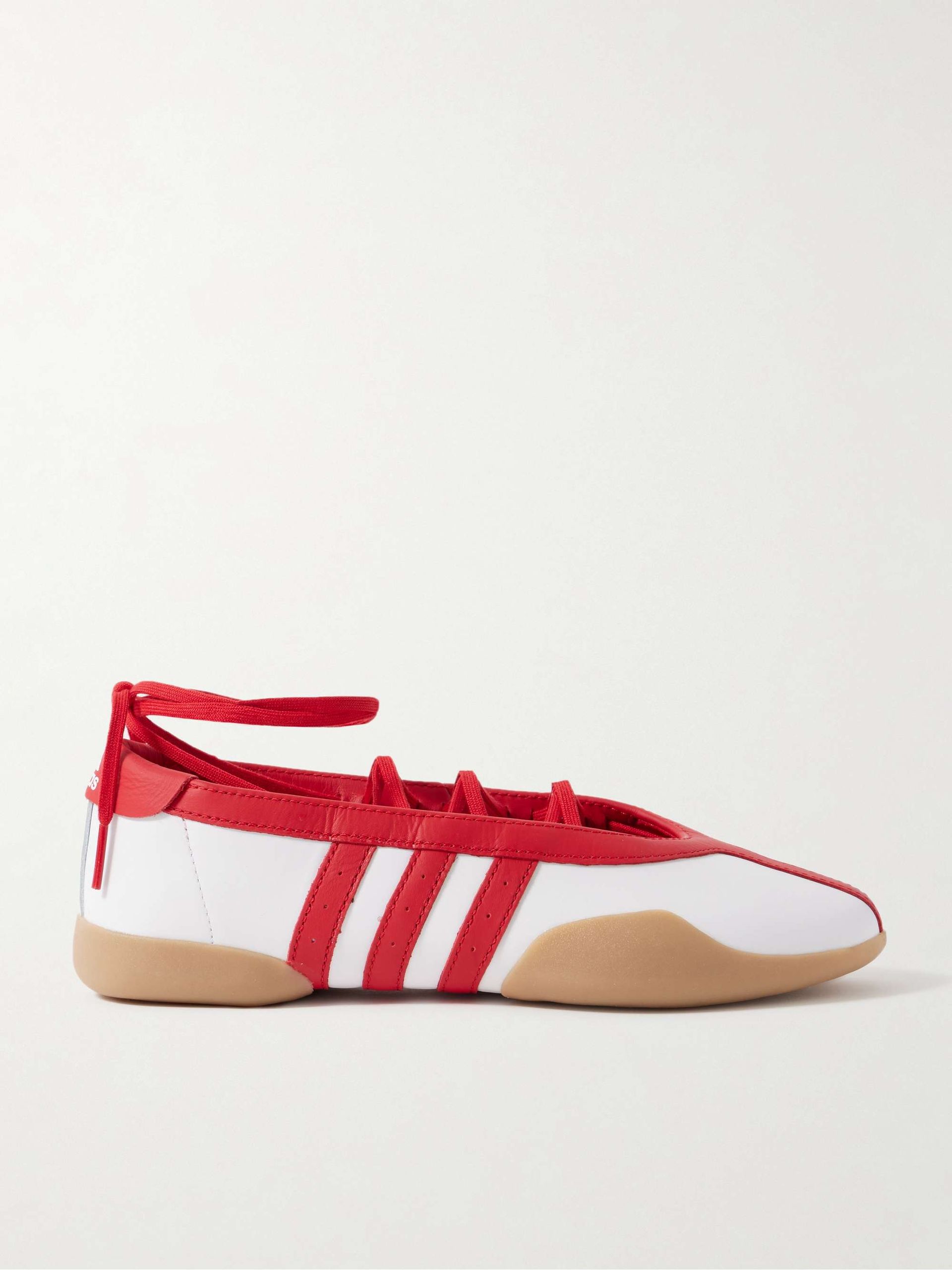 Taekwondo Mei Ballet Leather Sneakers