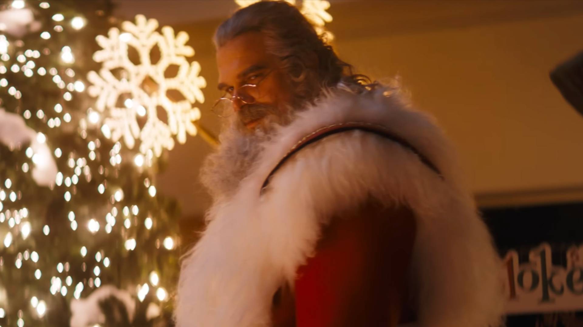 David Harbour as Santa Claus in Violent Night 2