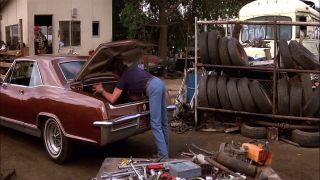 Grabbing tires in Road House