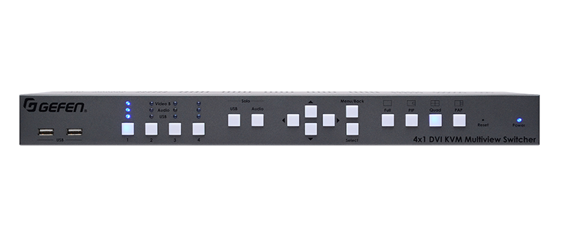 Gefen Now Shipping New Multiview Switcher