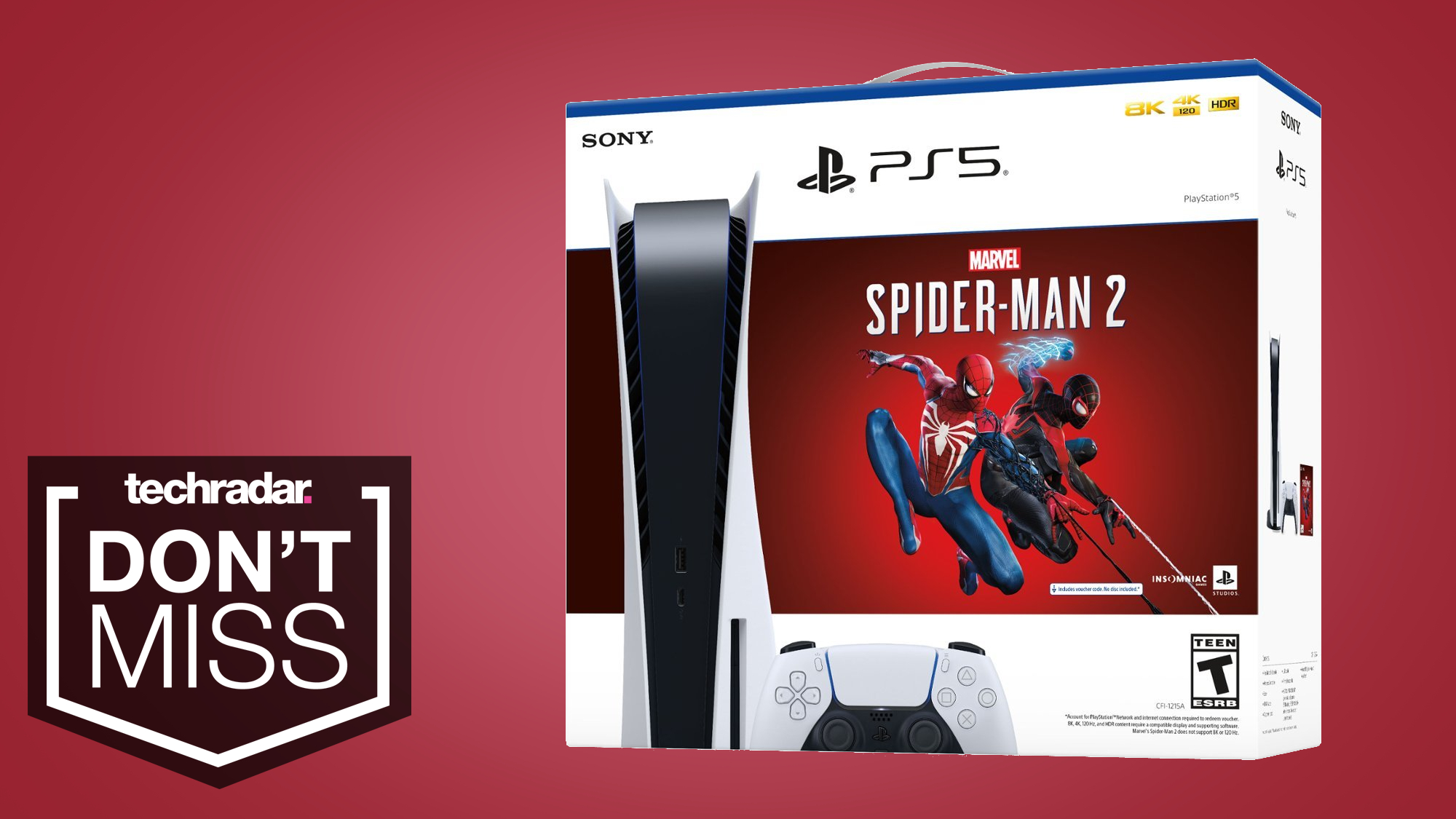 Get in the game with $130 off the limited-time PlayStation 5 Slim  Spider-Man 2 bundle for Black Friday