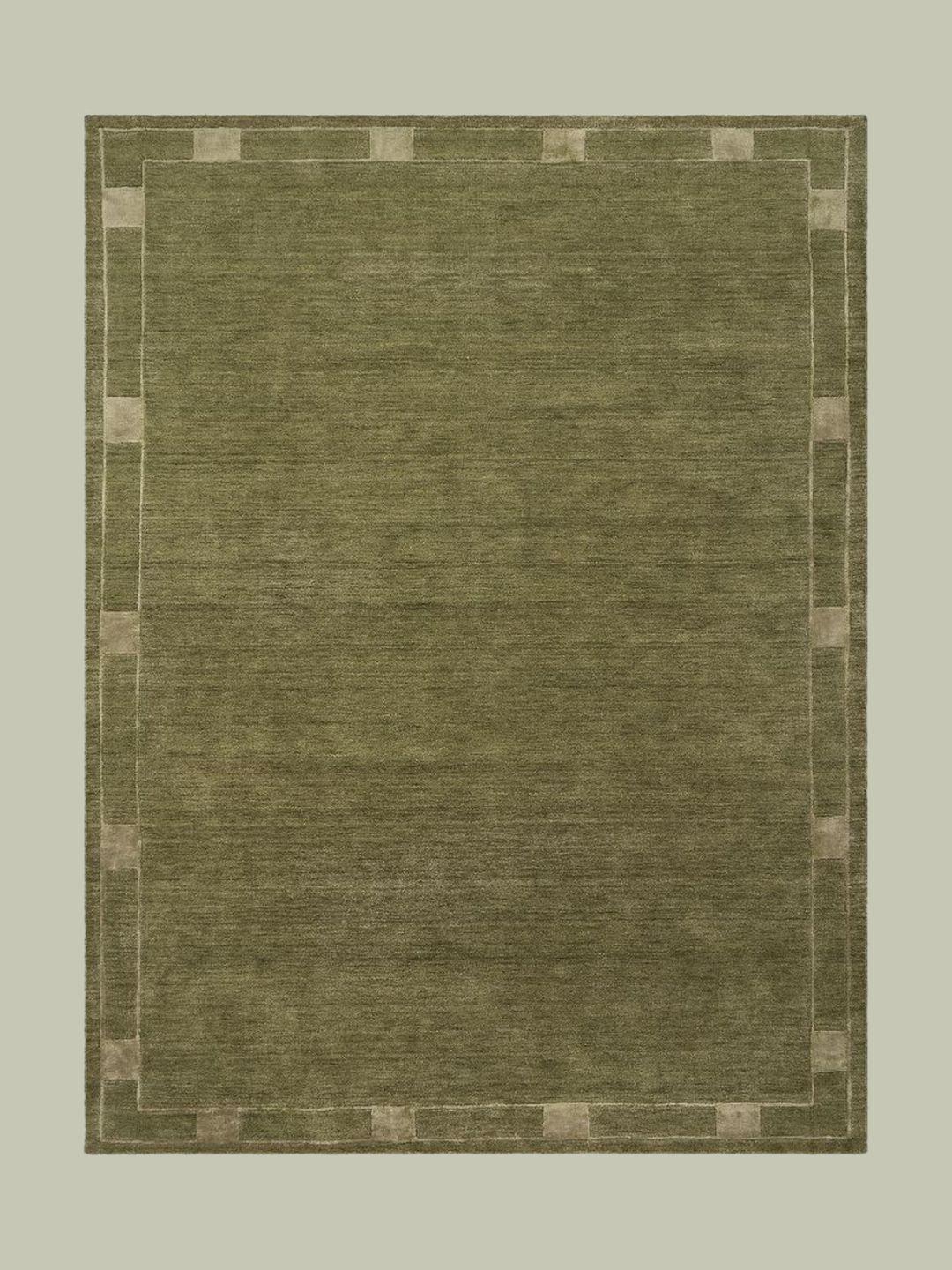 West Elm, Pierce &amp;amp; Ward Deco Border Handwoven Wool Rug