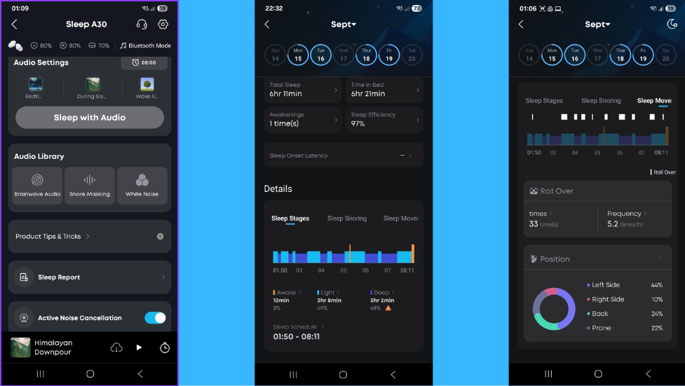 Soundcore Sleep A30 earbuds