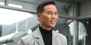 Dr. Henry Wu (B.D. Wong) stands in the lab in a scene from 'Jurassic World'