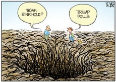 Political cartoon