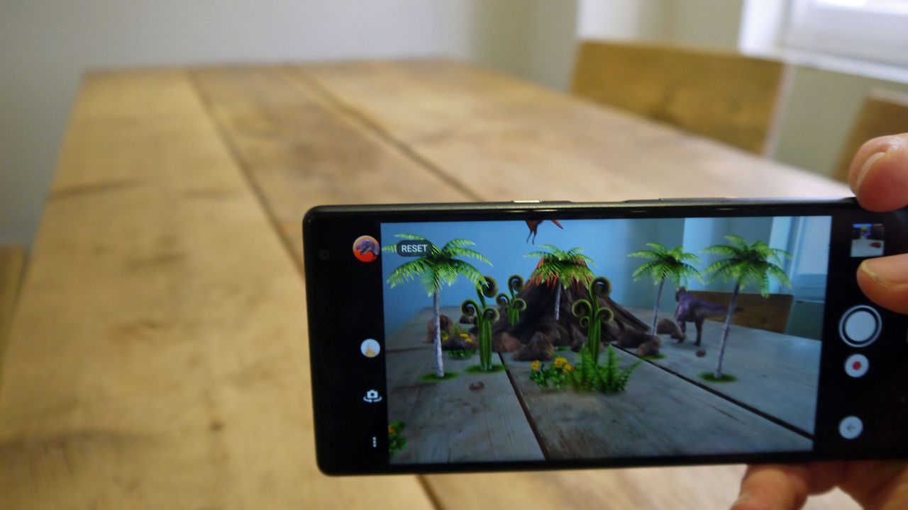 AR mode is, as always, a fun toy. Image credit: TechRadar