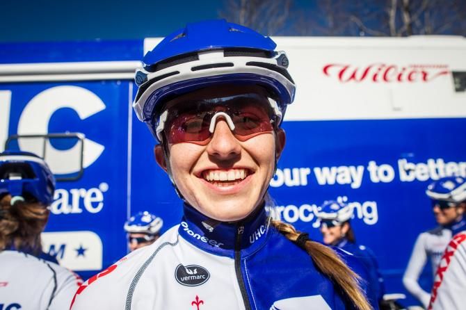 Alexis Ryan is happy to be back to training after last years crash and long recovery