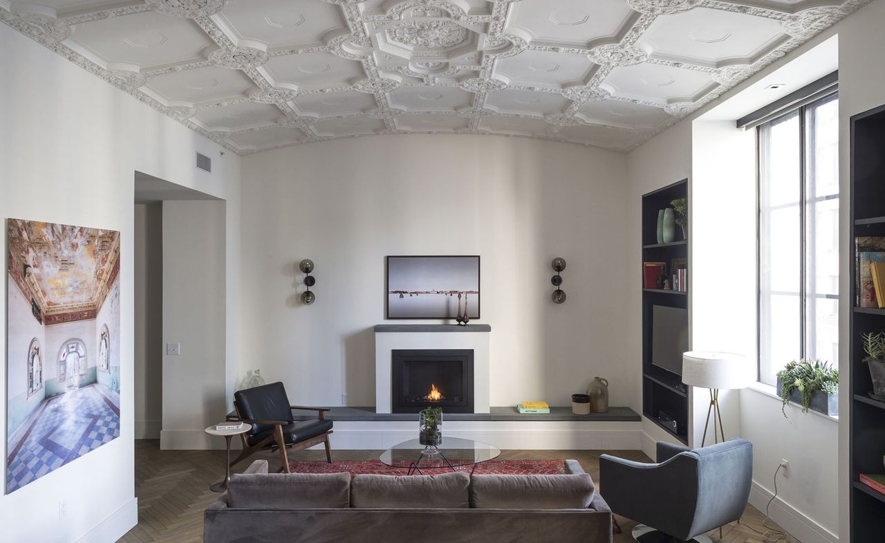 Housed in the 1920s Charles S.W. Packard building in midtown, the property has been transformed into 27 residences by New York-based Morris Adjmi Architects,