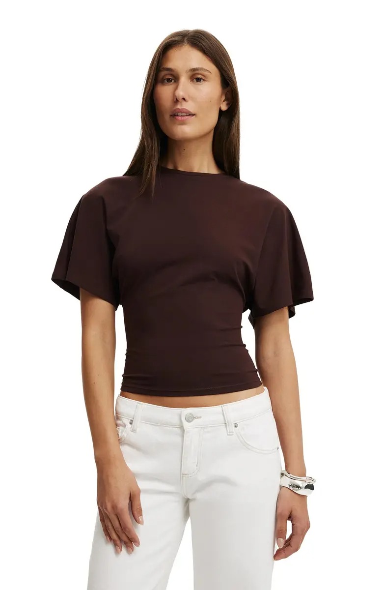 Cotton On, Women's Blair Batwing Short Sleeve Tee