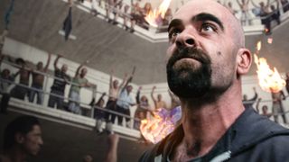 Luis Tosar in Cell 211 on Netflix 