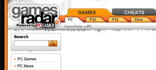 An old GamesRadar logo with "Powered by PC Gamer" under it.