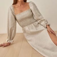 Reformation Gitane Linen Dress