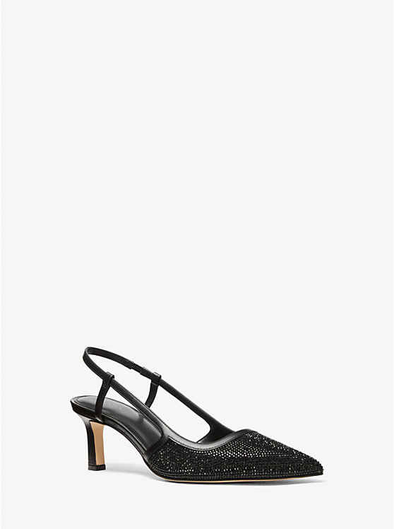 michaelkors, Alora Embellished Slingback Pump