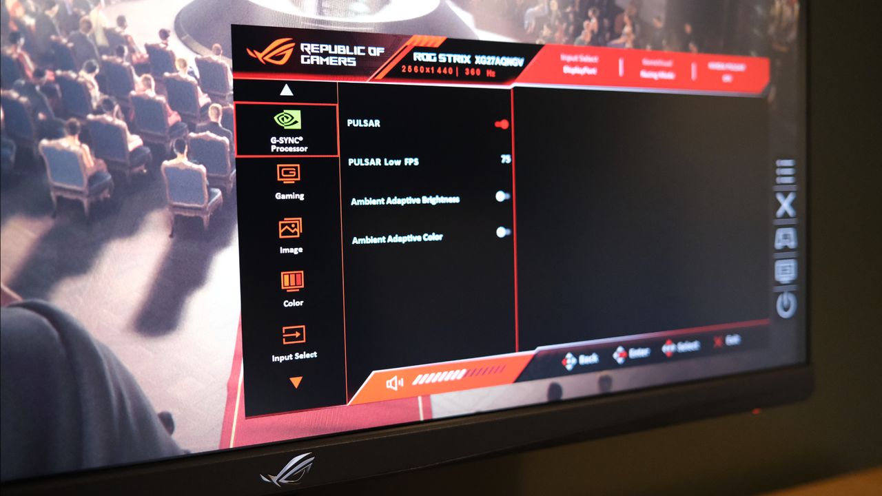 Asus ROG Strix XG27AQGNV review reshoot