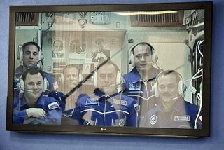 ISS Crew Video Linkup With President Putin