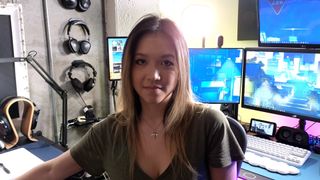 Insta360 Link shot of Sarah