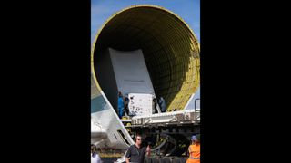 At Plum Brook Station, Orion will undergo extensive testing inside the world's largest vacuum chamber, showing how the capsule performs in a space-like environment.