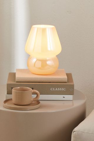 Glass Table Lamp