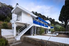 Eileen grey house reopens, seen here a hero exterior against blue skies