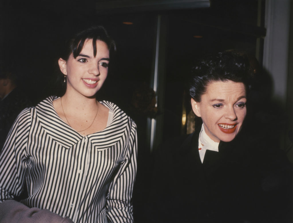 Liza Minnelli with her late mother Judy Garland.