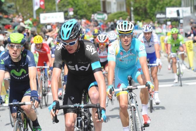 Chris Froome (Team Sky) finished in the top ten