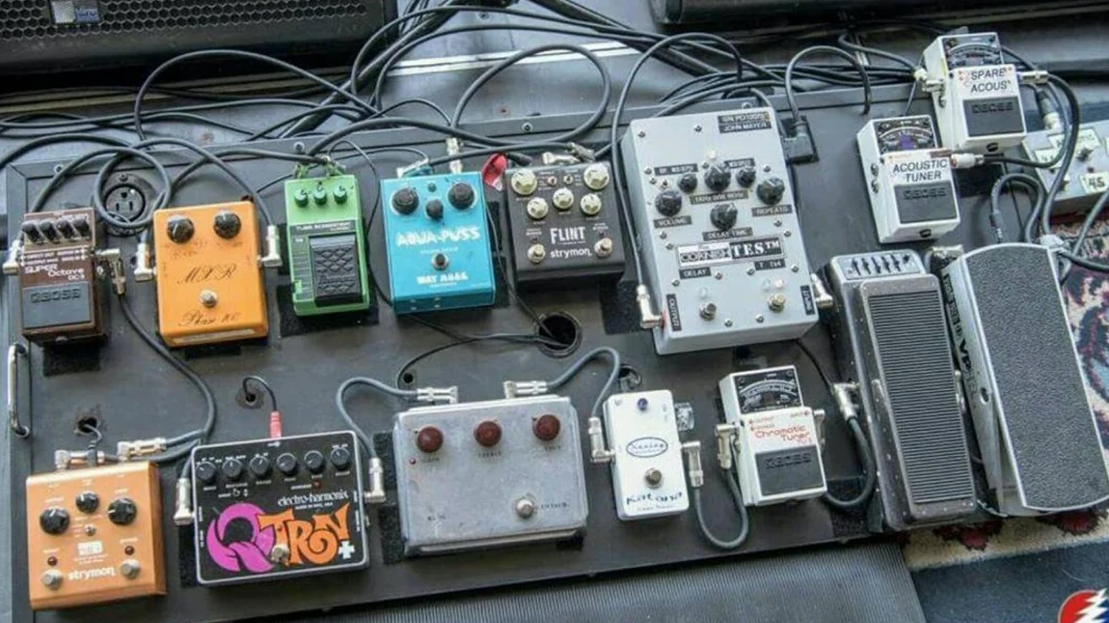 John Mayer pedalboard