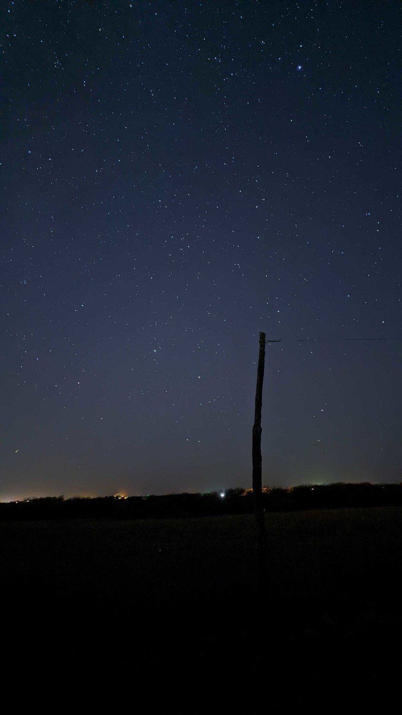 Google Night Sight Astrophotography mode photo