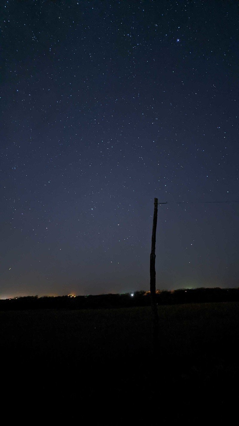 Google Night Sight Astrophotography mode photo