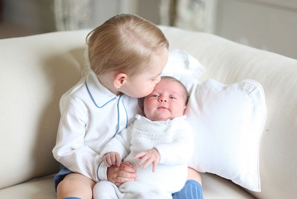 Princess Charlotte and Prince George
