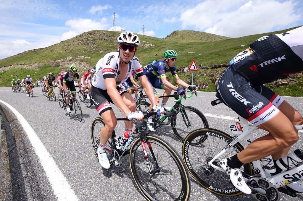 John Degenkolb (Giant-Alpecin) in the grupetto