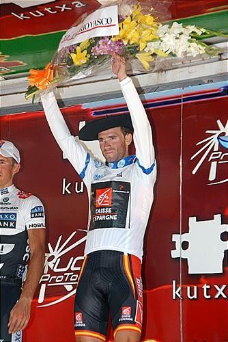 Alejandro Valverde (Caisse d'Epargne) is the new ProTour leader.
