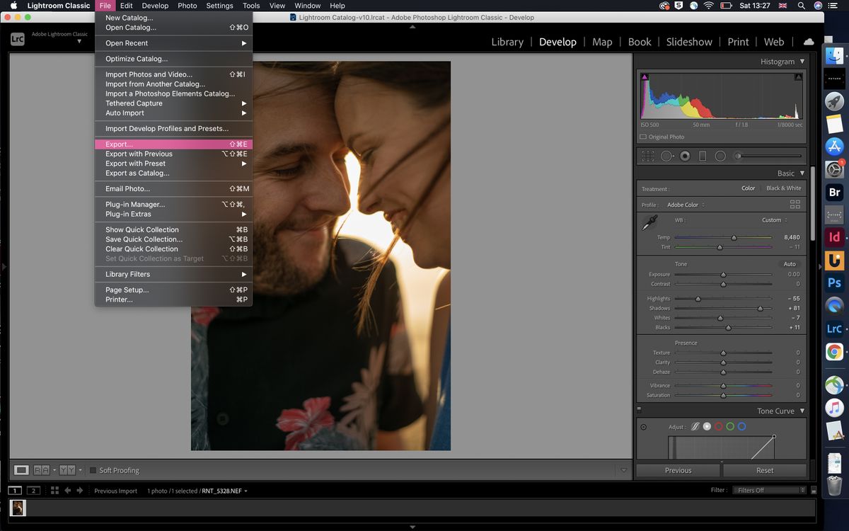 How To Finish Off Your Edits And Export Your Photos In Lightroom ...