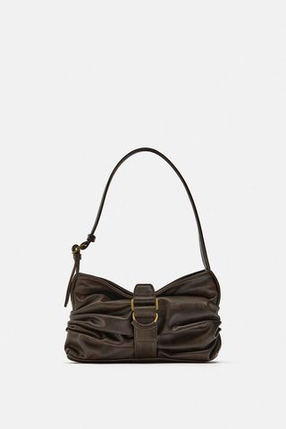 Zara Buckle Shoulder Bag