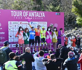 The 2022 Tour of Antalya podium