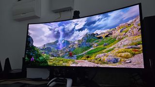 Gigabyte MO34WQC2 ultrawide OLED gaming monitor