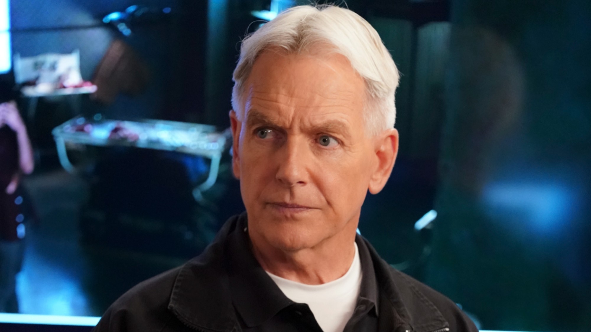 Mark Harmon as Leroy Jethro Gibbs on NCIS.