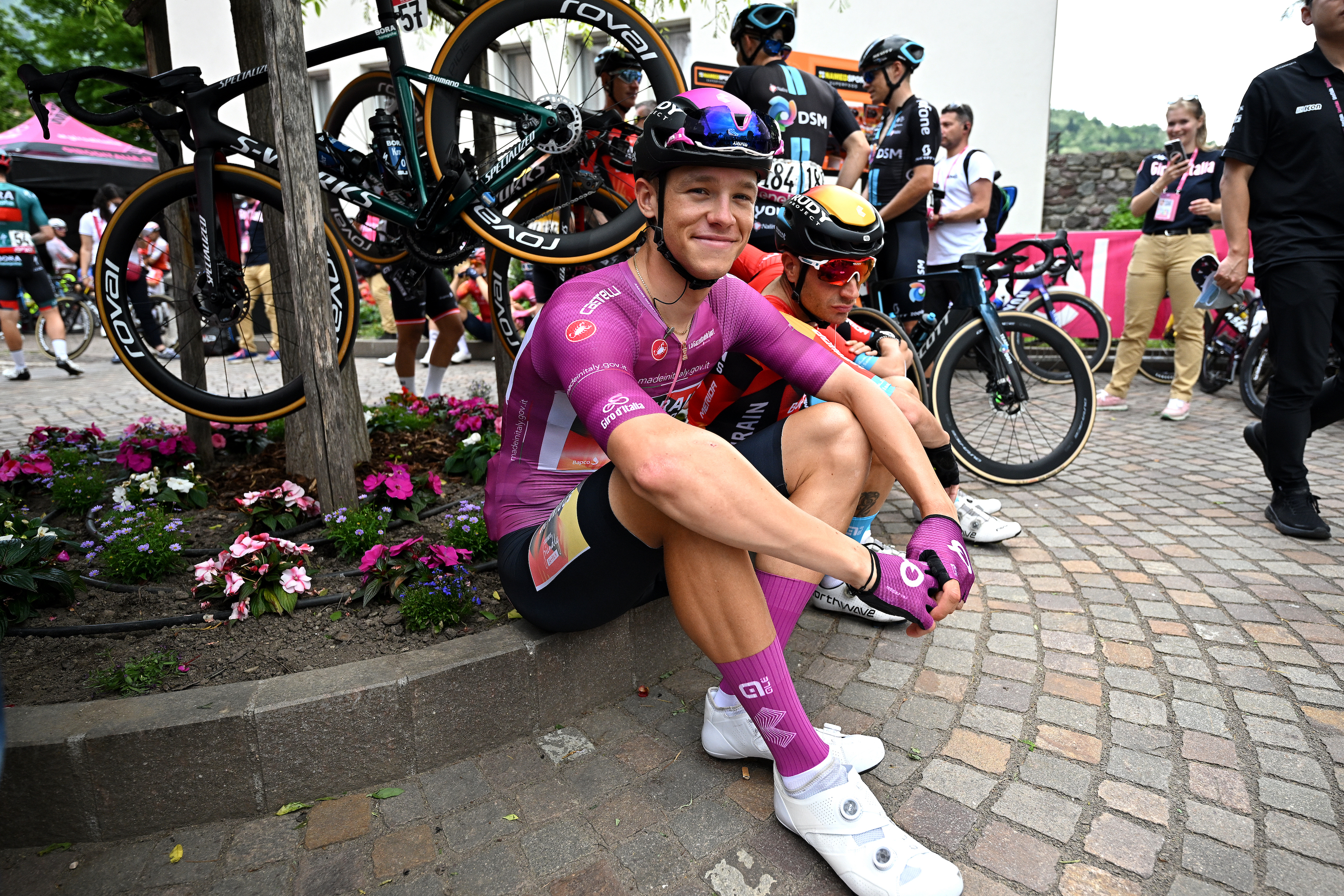 Jonathan Milan at the Giro d'Italia