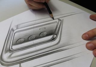 HONOR x Porsche Design Magic V2 sketch