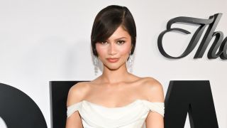 Zendaya at "The Drama" Los Angeles Premiere held at DGA Theater Complex on March 17, 2026 in Los Angeles, California.