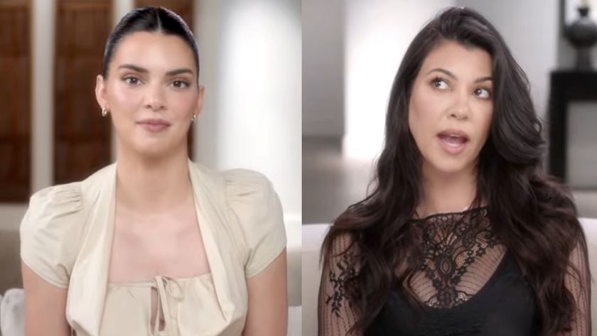 kendall jenner and kourtney kardashian on the kardashians