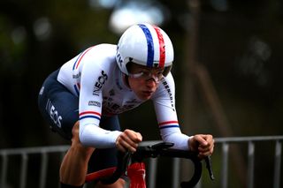 British champion Ethan Hayter in the Tour Down Under prologue