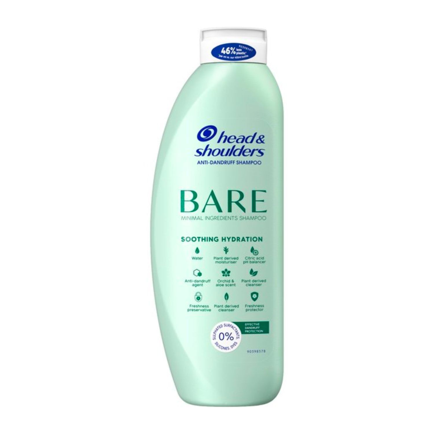 Head & Shoulders Bare Soothing Hydration Anti-Dandruff Shampoo