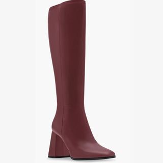 burgundy knee high boots from Nordstrom